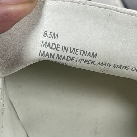 Open Edit Women's White Square Toe Lug Soles Loafers Shoe Size 8.5-NEW - Picture 8 of 8